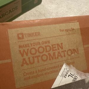 NIB- Tinker Crate - wooden automation